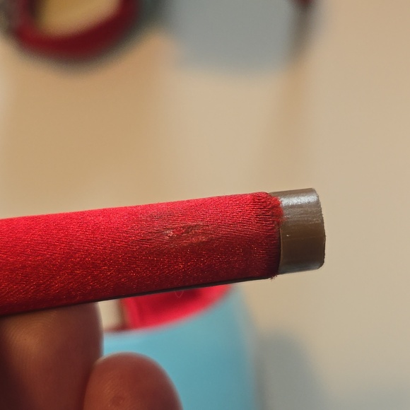 Betsey Johnson red satin jeweled bow heels, sz 8.5 - Picture 4 of 9